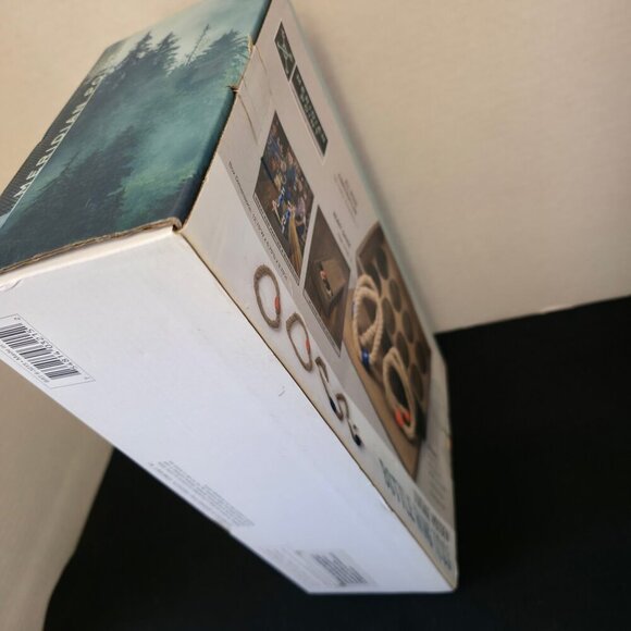 Meridian Point Vintage Wooden Bottle Ring Toss Game -‎ New in Box - Party Fun - Picture 5 of 8